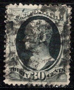 United States Scott # 154, used