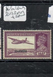 INDIA CHAMBA KGVI 14A SG 120  MOG           P0310H