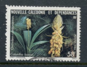 New Caledonia 1986 Plowers, orchids 58f FU