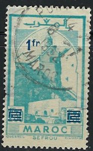 French Morocco 262 Used 1950 issue (an1522)