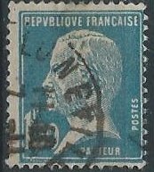 France 196 (used) 1.50fr Louis Pasteur, blue (1926)