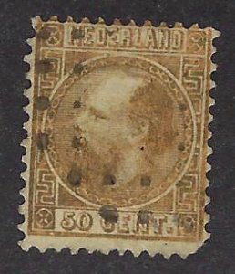 Netherlands SC#12 Used Fine blunted corner SCV$160.00...Fill a spot!