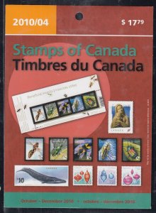Canada Mint Never Hinged October-December 2010 New Issue Stamps