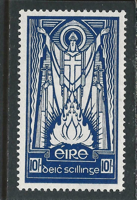 IRELAND 1937 10s DEEP BLUE MM SG 104 CAT £160