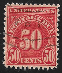 US #J86 50c Postage Due