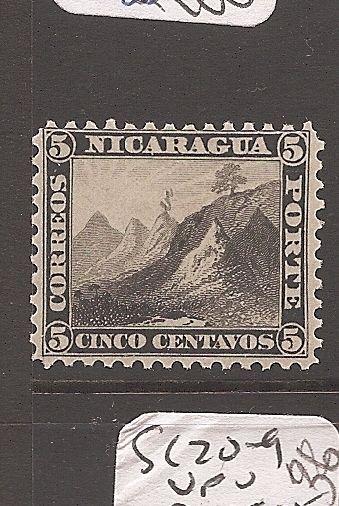 Nicaragua 1869 5c Mountain SC 5 MOG (3asm)