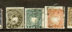 BRITISH EAST AFRICA (P1210B) SUN  SG4-6   VFU