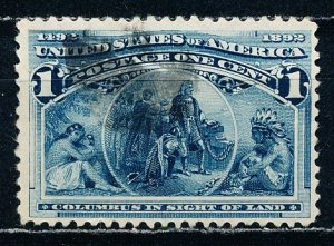 US #230 Single Used