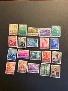 Stamps Turkey Scott #896-915 hinged