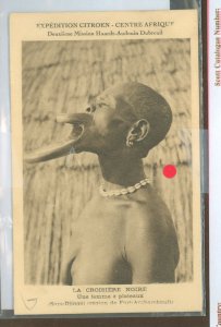 Central African Republic  extreme body distortion, thought attractive - picture postcard