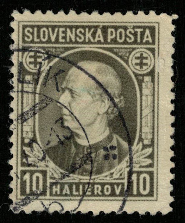 Slovenska posta, 10 halierov (T-9585)