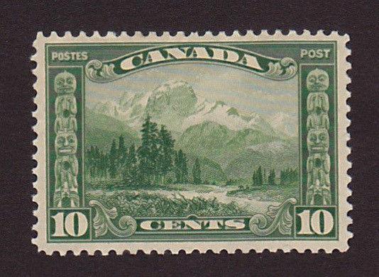 Canada 155 VF MH Scroll Issue