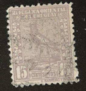 Uruguay Scott 293 Used Bird stamp