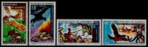 Dahomey 317-20 MNH Folktales, Animals, Elephant, Eagle, Snake 