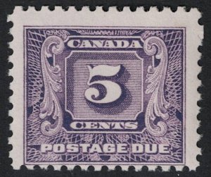 Canada SC# J9 Mint Light Hinged - S17908