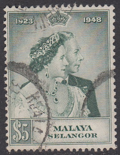 Malaya-Selangor 75 Used CV $25.00