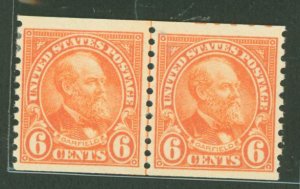 United States #723 Unused Multiple