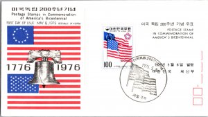 Korea, Worldwide First Day Cover, Americana