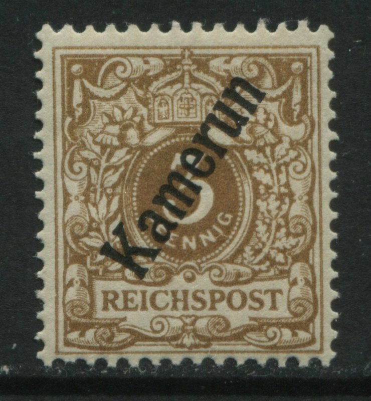 Germany 1897 3 pf overprinted Kamerum unmounted mint NH