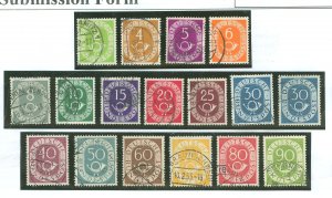 Germany #670-85  Single (Complete Set)