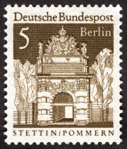 1966, Berlin 5pf, MNH, Sc 9N235