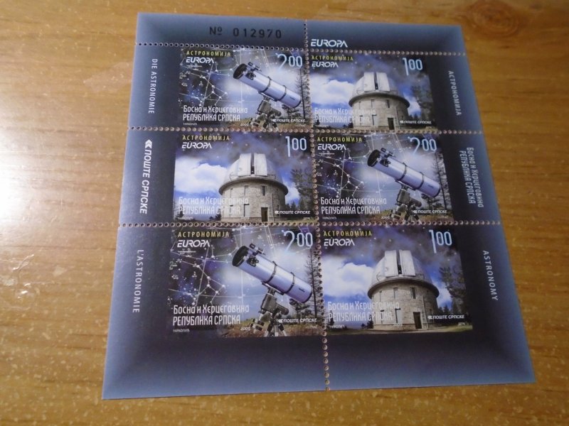 Bosnia & Herzegovina  Serb Adm  #  362  MNH  Astronomy