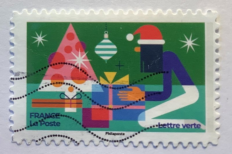 France 2023 Scott 6522 used - Stamps Bring Us Together, Christmas