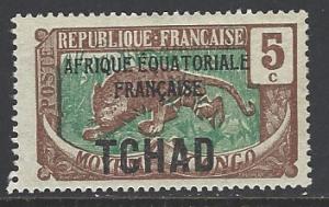 Chad Sc # 22 mint hinged (RS)