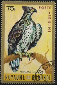 Burundi #C15 75fr Eagle used~HR