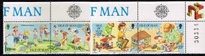 Isle of Man 1989,Sc.#396a; 398a MNH,  Europa (C.E.P.T.)