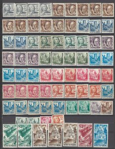 COLLECTION LOT OF # 858 GERMANY WURTTEMBERG OCCUPATION 74 MH 1947+ CLEARANCE