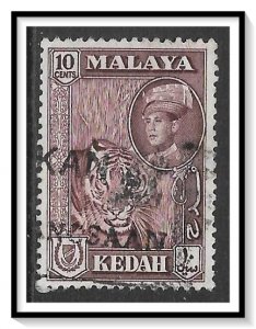 Kedah #100 (v), SG109A Sultan Abdul Halim & Tiger Used