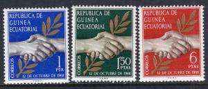 Equatorial Guinea 1-3 MNH VF