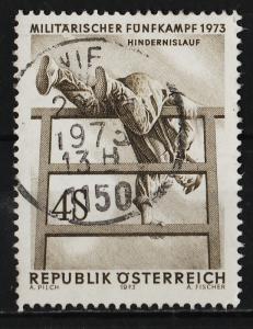 Austria 1973 23rd International Military Pentathlon (1/1) USED