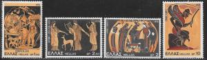 Greece 1112-1115 MNH - Greek Mythology from Vases