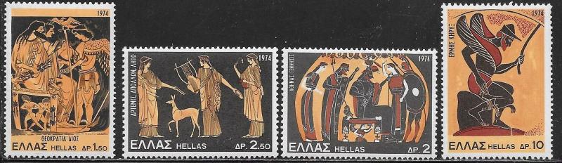 Greece 1112-1115 MNH - Greek Mythology from Vases