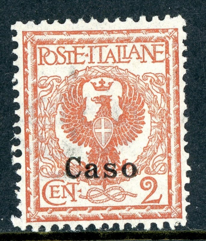 Italy 1912 Offices in Caso 2¢ Brown Scott #1 Mint R253
