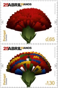 Portugal 2024 MNH Stamps Democracy Carnation Revolution Flowers Joint Issue