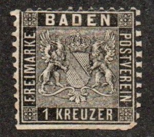 Baden 15 Mint hinged