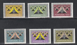 Portugal # 885-890, Portugese Scouts 50th Anniversary, Mint Hinged, 1/3 Cat