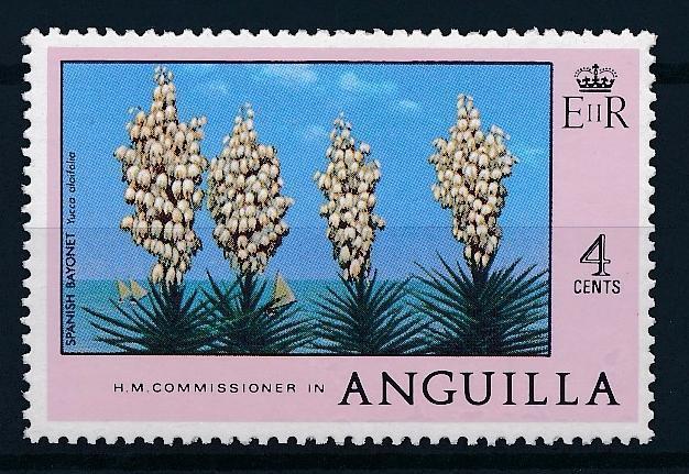 [62609] Anguilla 1977 Flora Plants - Spanish Bayonet From Set MNH