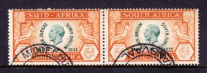 SOUTH AFRICA — SCOTT 71 — 1935 6d KGV JUBILEE ISSUE — USED/CTO — SCV $80