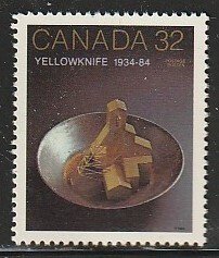 1984 Canada - Sc 1009 - MNH VF - 1 single - Yellowknife Gold Mine