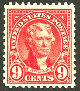 U.S. #561 MINT OG LH