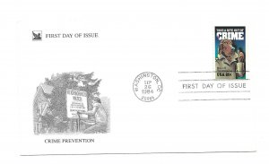 2102 Crime Prevention, Readers Digest, FDC