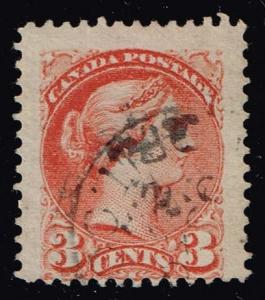 Canada #41 Queen Victoria; Used (0.85)