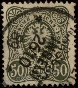 German 1889 Marshall Islands Marschall Inseln MiV44 Vorlaufer Foreunner U 102689