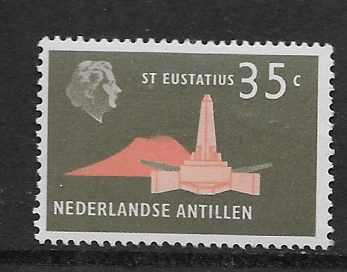 NETHERLANDS ANTILLES, 251, MINT HINGED, DE RUYTER OBELISK
