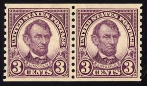 Scott #600 Pair, Mint, OG, NH, 2008 PSE  Graded XF 90