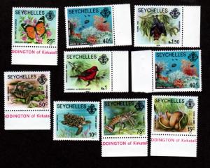 Seychelles # 389//398 Mint!